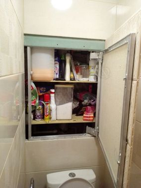 Люк под плитку Нажимной Секрет-Лайт 300*850 Люк под плитку Нажимной Секрет-Лайт 300*850