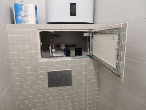 Люк под плитку Нажимной Секрет-Лайт 300*850 Люк под плитку Нажимной Секрет-Лайт 300*850