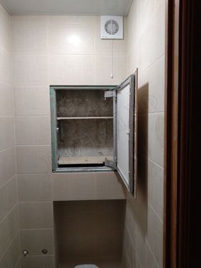 Люк под плитку Нажимной Секрет-Лайт 300*850 Люк под плитку Нажимной Секрет-Лайт 300*850