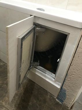 Люк под плитку Нажимной Секрет-Лайт 300*850 Люк под плитку Нажимной Секрет-Лайт 300*850