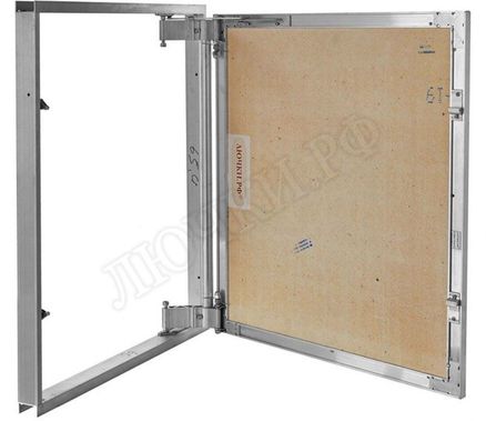 Люк под плитку Нажимной Секрет-Лайт 300*850, 1 створка Люк под плитку Нажимной Секрет-Лайт 300*850, 1 створка