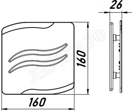 Вытяжной вентилятор Awenta System+, Turbo, 100, KWT100M, PSE100, Бежевый, пластик Вытяжной вентилятор Awenta System+, Turbo, 100, KWT100M, PSE100, Бежевый, пластик
