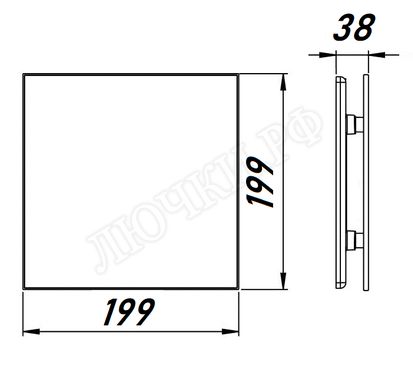 Вытяжной вентилятор Awenta System+, Silent, 125, KWS125M, PTCB125P, Чёрный глянцевый, пластик Вытяжной вентилятор Awenta System+, Silent, 125, KWS125M, PTCB125P, Чёрный глянцевый, пластик